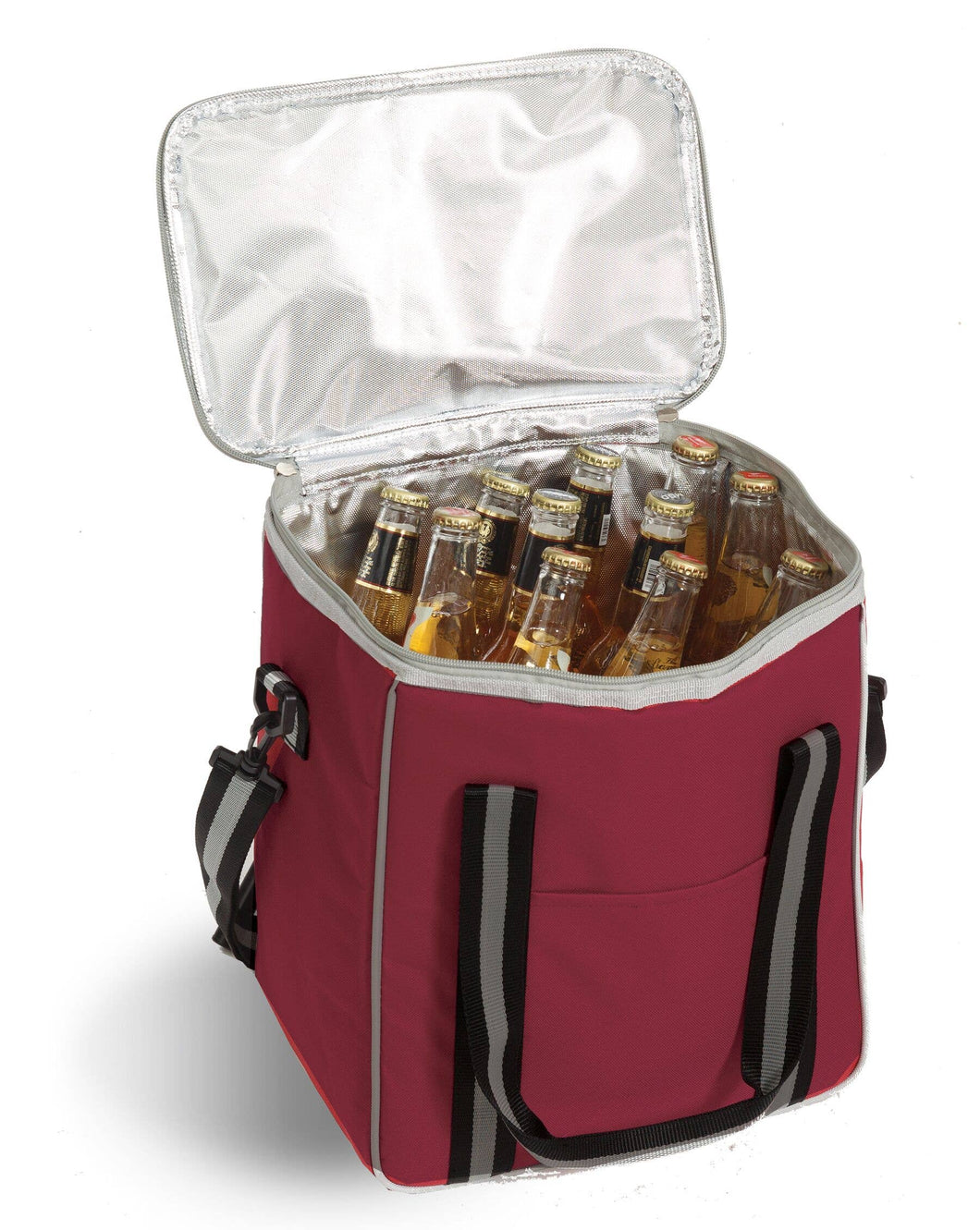 Vineyard Insulated Cooler with Removable Wine Bottle Divider
