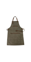 Load image into Gallery viewer, Canvas and Leather Apron
