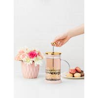 Load image into Gallery viewer, Riley™ Casablanca Glass Tea Press Pot by Pinky Up®
