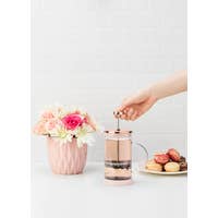 Load image into Gallery viewer, Riley™ Mini Glass Tea Press Pot by Pinky Up®
